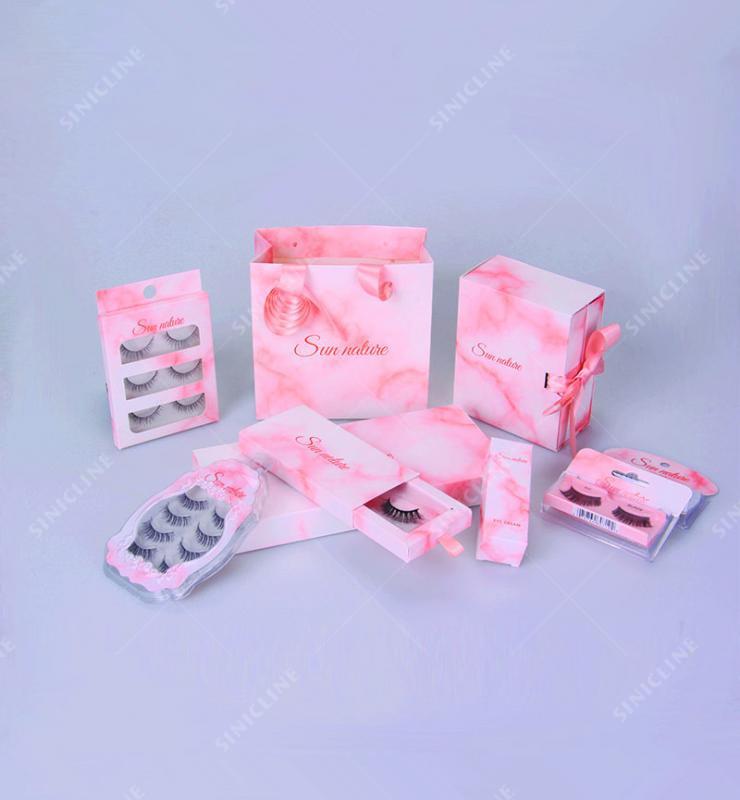 Sun Nature Customized Paper Packaging Box for Cosmetic Tool eyelash
