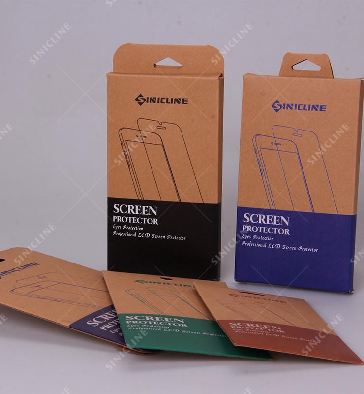 Kraft Paper Hanger Boxes for Screen Protectors 