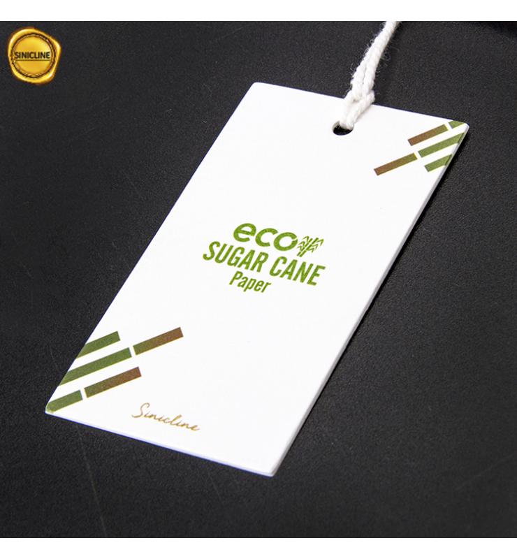 Eco Sugar Cane Paper Hang Tag