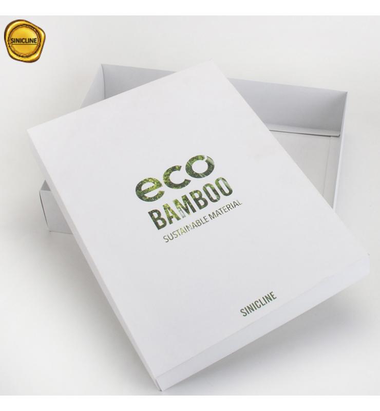 Eco Bamboo Paper Lid and Tray Box