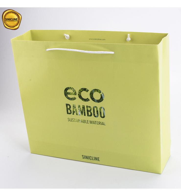 Eco Bamboo Paper Shopping Bag
