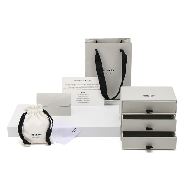 Custom Modular Magnetic Jewelry Packaging Set
