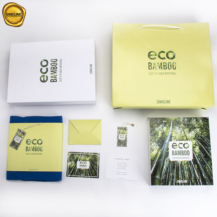 Sustainable Bamboo Fiber Packaging Set for Retail & Gift Packaging