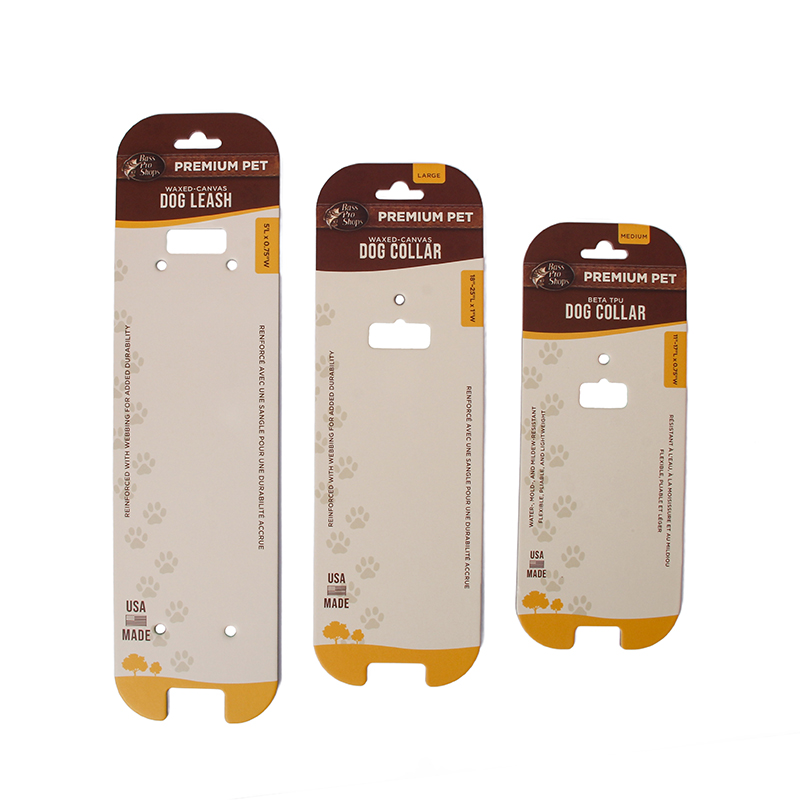 Custom Pet Accessories Display Cards