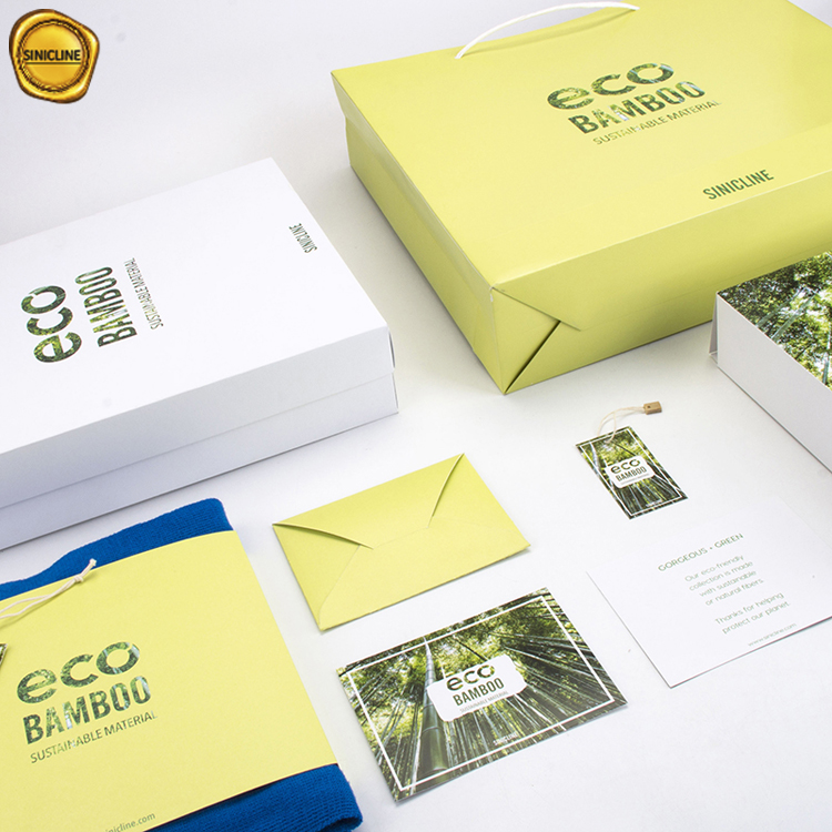 Sustainable Bamboo Fiber Packaging Set for Retail & Gift Packaging