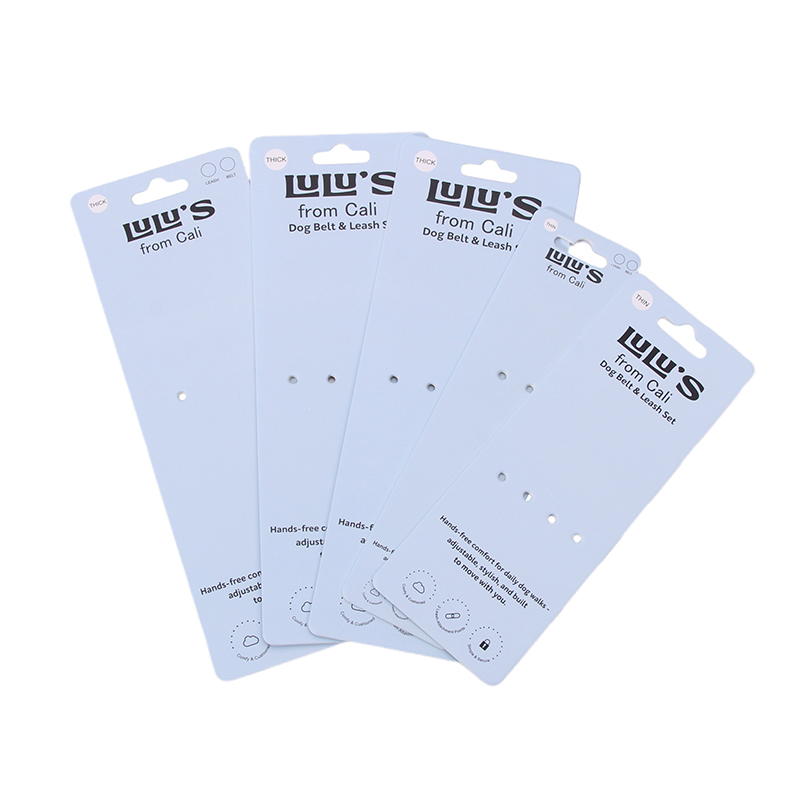 Custom Pet Accessories Display Cards