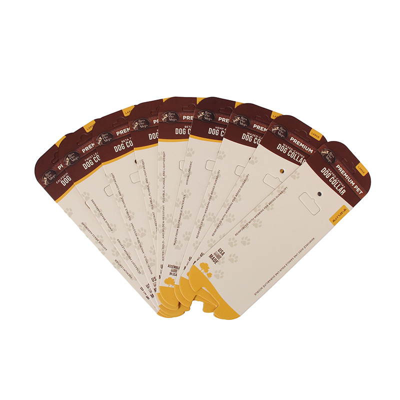 Custom Pet Accessories Display Cards